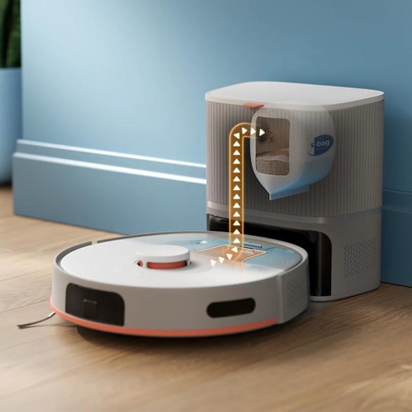 PHILIPS XU5100/20 Beige Dammsugare och Mopprobot