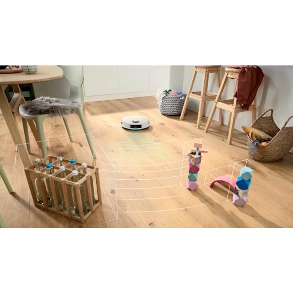 BOSCH BCRC1W Vit dammsugare och mopprobot