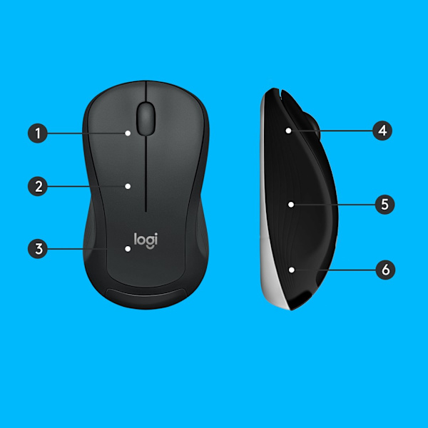 ZESTAW LOGITECH MK540 ADVANCED USB BLACK