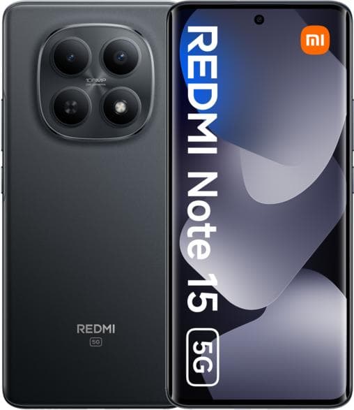 XIAOMI Redmi Note 15 5G Smartphone 6GB/128GB Svart