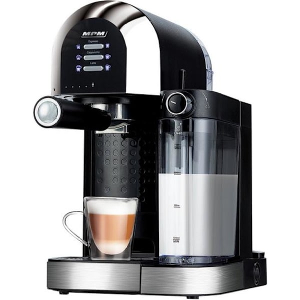 MPM MKW-12M kolvmaskin med espresso