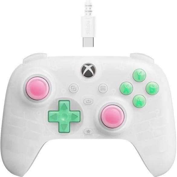 8BITDO Ultimate Mini Trådbunden Handkontroll för Xbox Vit