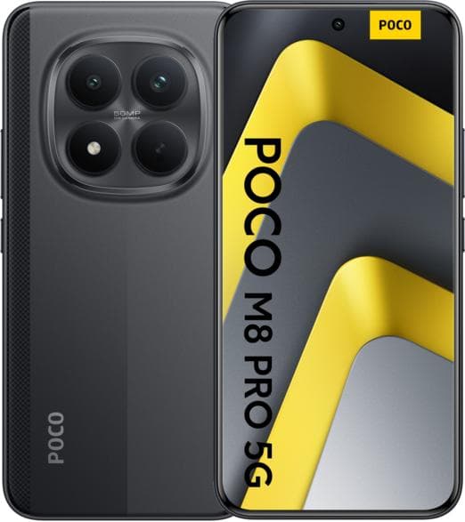 POCO M8 Pro 5G Smartphone 8/256GB Svart