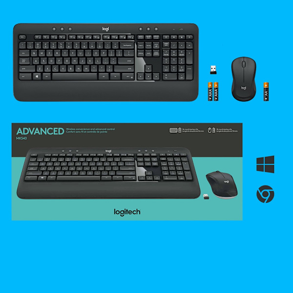 ZESTAW LOGITECH MK540 ADVANCED USB BLACK
