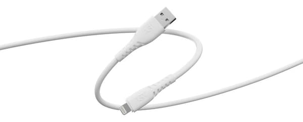 ISY IUC-1105 USB-A till Lightning-kabel 60 cm vit
