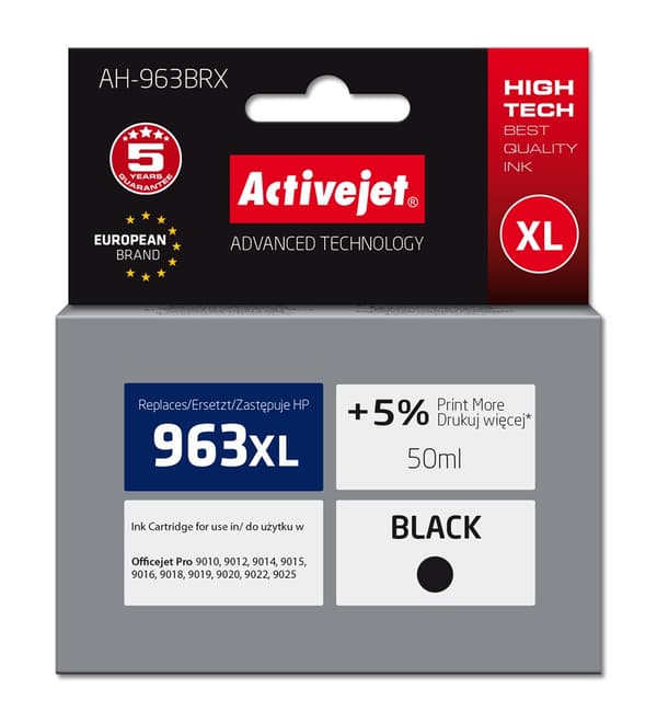 Activejet tusz do HP 963XL 3JA30AE reg AH-963BRX