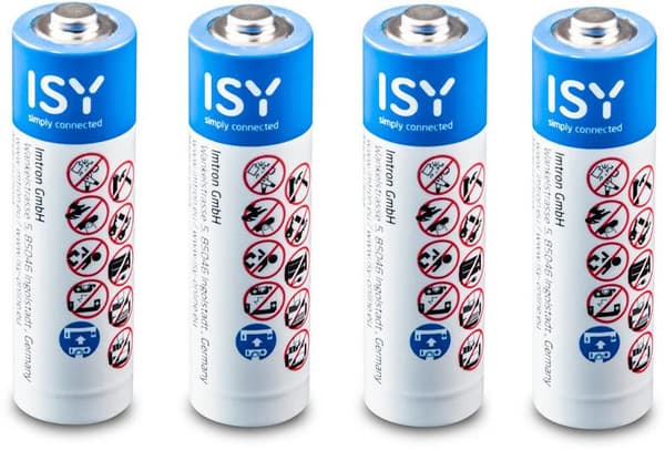 ISY AAA-batterier 4 st IBA-1004
