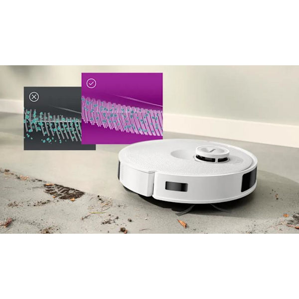 BOSCH BCRC1W Vit dammsugare och mopprobot