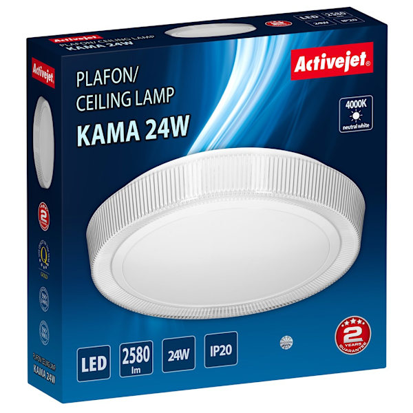 Plafon LED Activejet AJE-KAMA 24W
