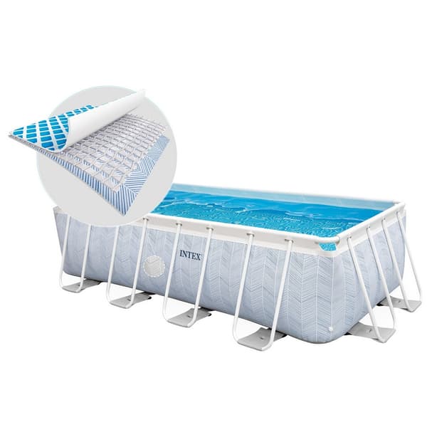 Trädgårdspool med ram 400 x 200 x 100 cm 4-i-1 INTEX 26780