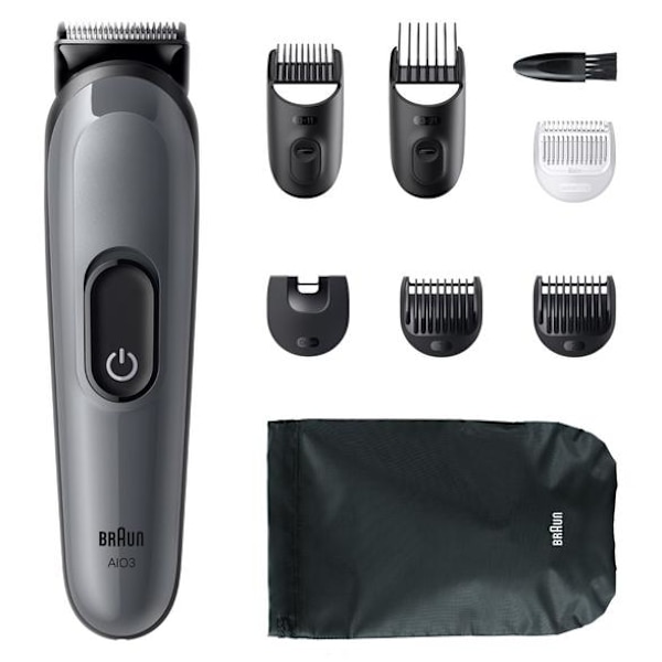 BRAUN AIO3540 Trimmer Grå