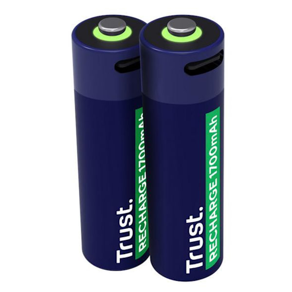 TRUST AA USB-C-batterier 2 st.