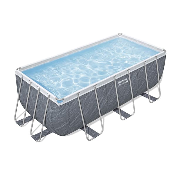 Trädgårdspool i ram 412 x 201 x 122 cm 11 i 1 Bestway 56722