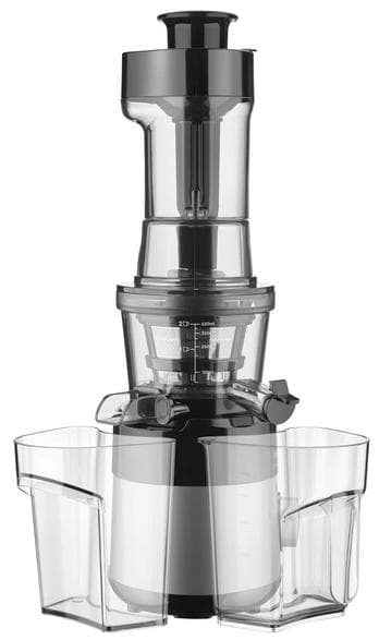 AMICA JSM 4014 Långsam Juicer Svart och Silver
