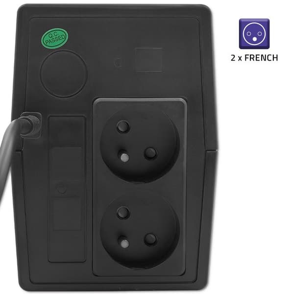 QOLTEC ZASILACZ AWARYJNY UPS LINE INTERACTIVE