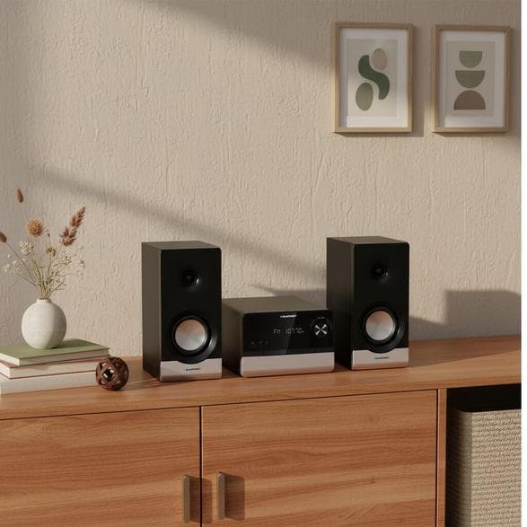 BLAUPUNKT MS40.2BT Micro System Svart och Silver