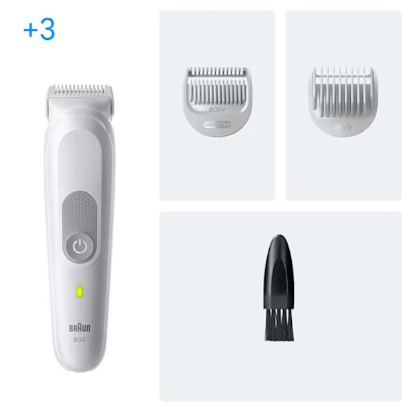 BRAUN BG3530 Vit Trimmer