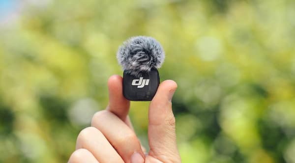 DJI Mic 3 Trådlöst Mikrofonsystem (1TX + 1 RX) Svart