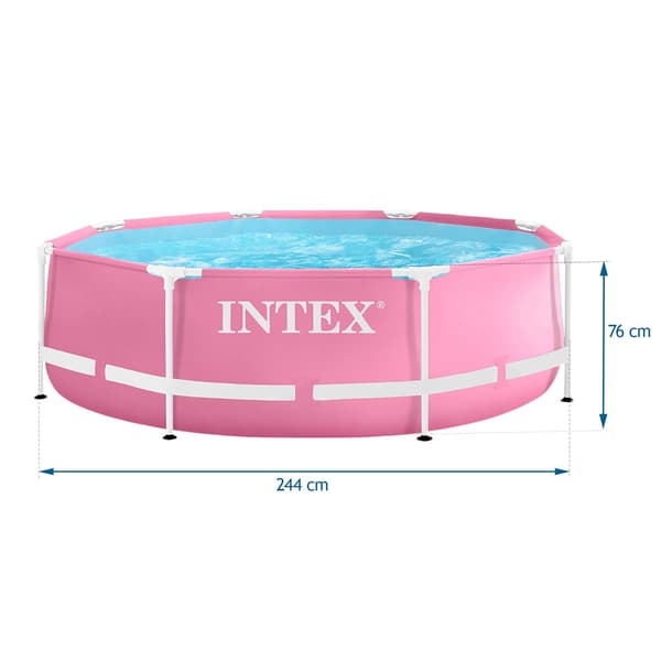 Trädgårdspoolram 244 x 76 cm INTEX 28290