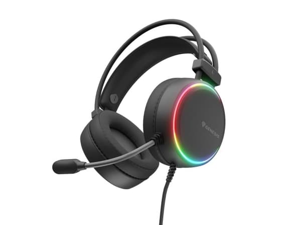 GENESIS Neon 613 G2 Svarta Hörlurar
