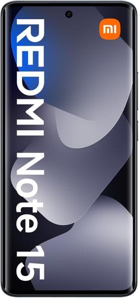 XIAOMI Redmi Note 15 Smartphone 4G (LTE) 8GB/256GB Svart