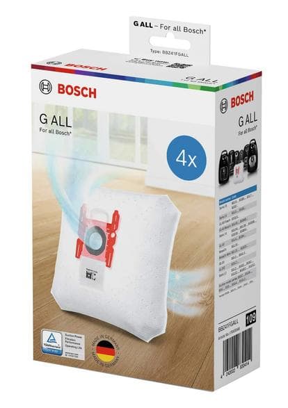 Påsar till BOSCH BBZ41F Typ G ALL dammsugare