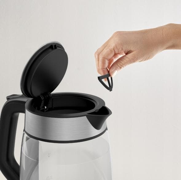 TEFAL KI605830 Vattenkokare Silver och Svart