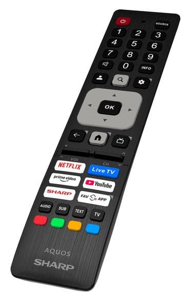 SHARP 40HF2465E 40" FHD LED-TV Google TV HDR10 Svart