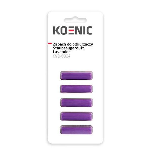 KOENIC KVD-0004 Dammsugare med lavendeldoft