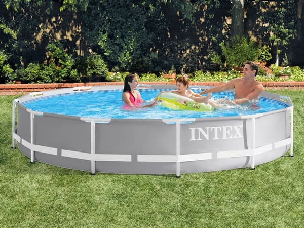 Trädgårdspool med ram 366 x 76 cm 4-i-1 INTEX 26712