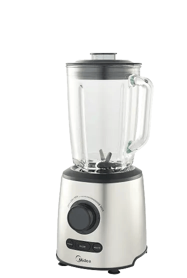 MIDEA MJ-BL5001AW2 Silverfärgad mixer med kanna