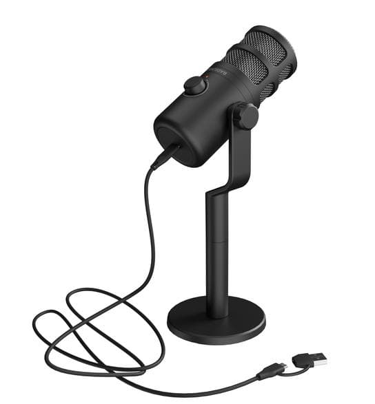 GENESIS Radium 350D svart datormikrofon