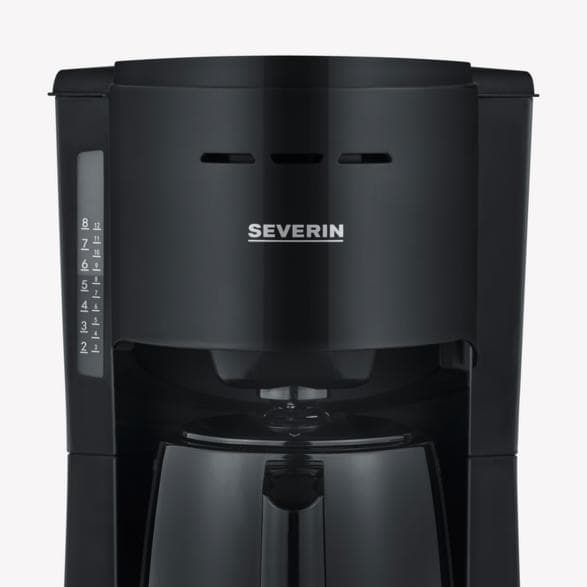 SEVERIN KA 9307 Svart Drip Kaffebryggare