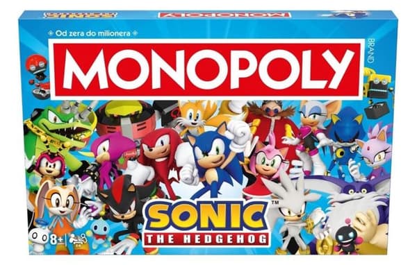 VINNANDE TRÄK Monopol Sonic Multicolor Party Game