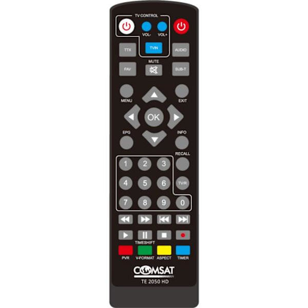 COMSAT DVB-T2 HEVC TE 2050 HD TV-mottagare