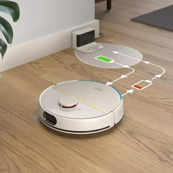 PHILIPS XU7000/02 AQUA 7000 Vit dammsugare och mopprobot