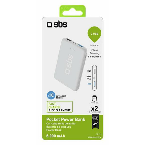 Powerbank SBS 5000 mAh Vit