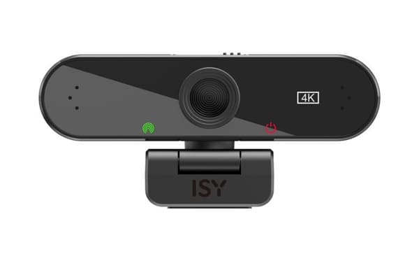 ISY IW-3000 4K svart webbkamera
