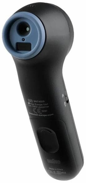 BRAUN BNT400 Termometer Svart
