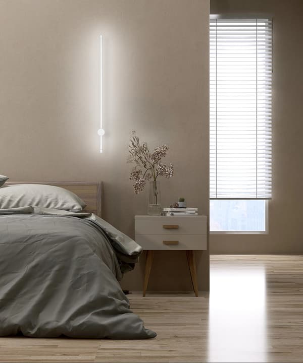 Lampa ścienna LED Activejet AJE-HILTON White NW