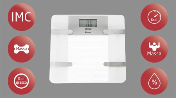 KOENIC KPS 15122 W badrumsvåg vit