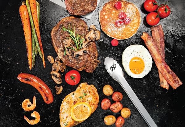 BLACKSTONE 2143 EU Gasgrill Svart och Silver
