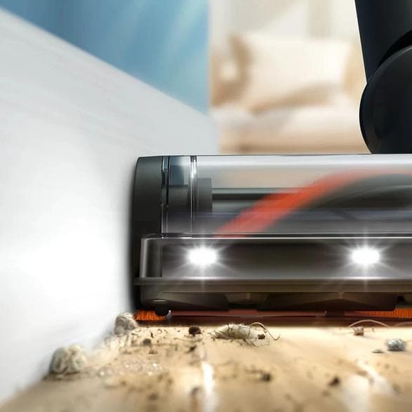 PHILIPS XC7167/01 Sladdlös Dammsugare Stål Gul