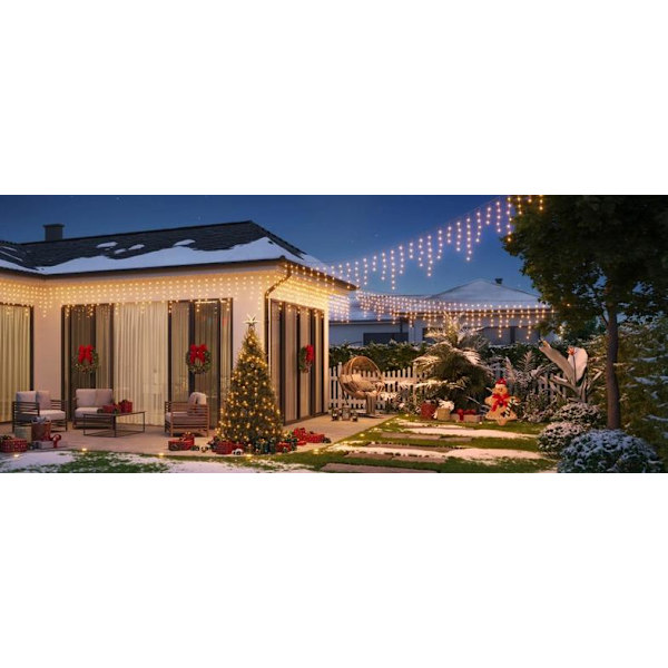 GOVEE H70D1 LED-gardin Vit