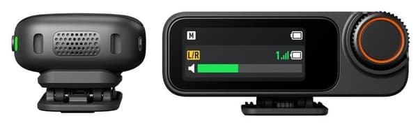 DJI Mic 3 Trådlöst Mikrofonsystem (1TX + 1 RX) Svart