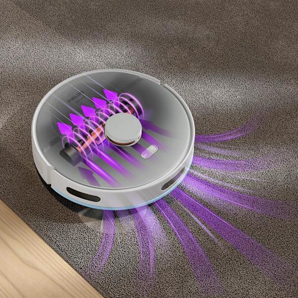 PHILIPS XU2100/25 Vit dammsugare och mopprobot