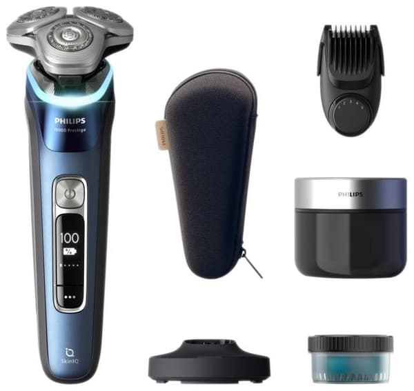 PHILIPS XP9201/33 Skin IQ Rakapparat för Herr Blå