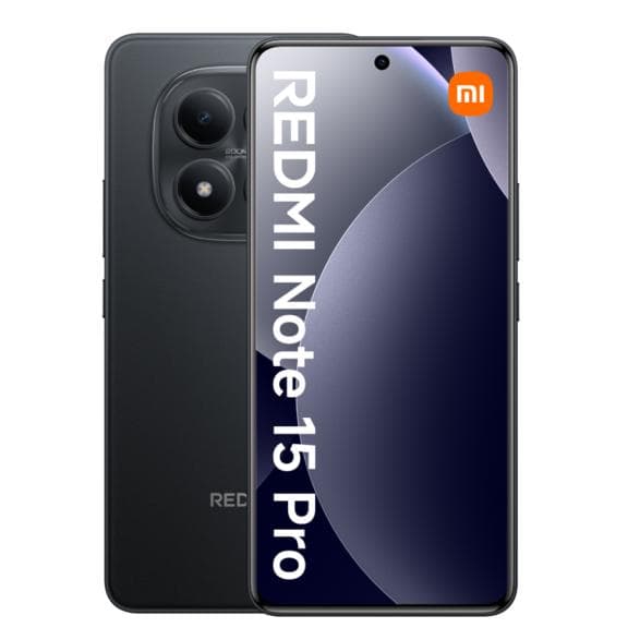 XIAOMI Redmi Note 15 Pro Smartphone 4G (LTE) 8GB/256GB Svart