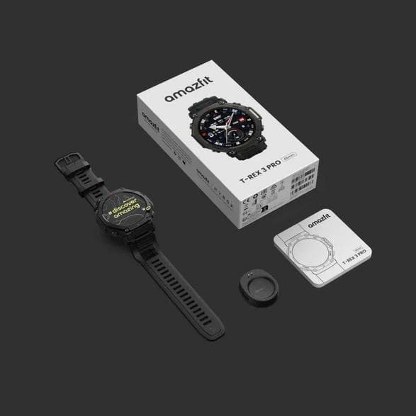 AMAZFIT T-Rex 3 Pro Smartklocka Svart