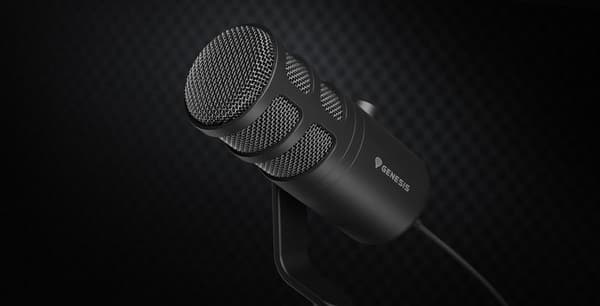 GENESIS Radium 350D svart datormikrofon